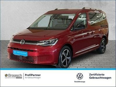 Usata VW Caddy Maxi Style 122 CV (89 kW) 2022 Rosso Monovolume