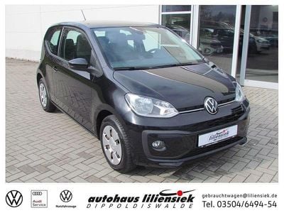 Gebraucht VW up! move up! 60 PS (44 kW) 2020 Schwarz Kleinwagen