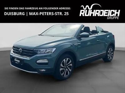 Second-hand VW T-Roc Cabriolet Active 110 CP (80 kW) 2021 Verde Cabrio