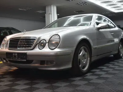Gebraucht Mercedes CLK200 Elegance 136 PS (100 kW) 1999 Silber Coupé