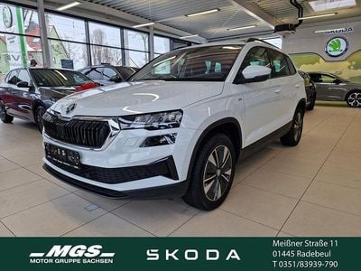 Moonweiss metallic Gebraucht 2023 Skoda Karoq Tour SUV | 27.490 € (Guter Preis)