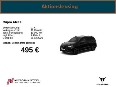 Neu Cupra Ateca VZ 300 PS (220 kW) 2026 Schwarz SUV