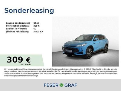 Neu MG HS Luxury 272 PS (200 kW) 2025 Blau SUV