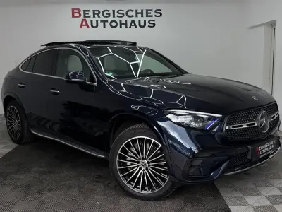 Gebraucht Mercedes GLC450 AMG line 367 PS (269 kW) 2024 Blau Coupé