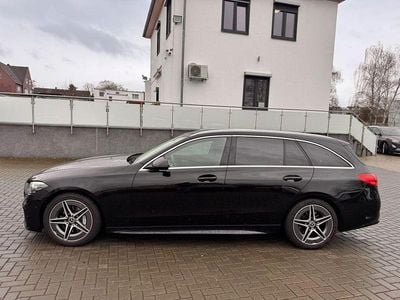 Gebraucht Mercedes C200 AMG line 163 PS (119 kW) 2022 Schwarz Limousine