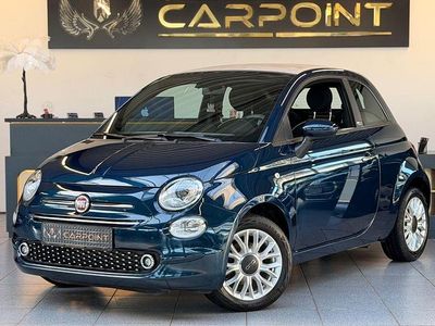 Blau Gebraucht 2020 Fiat 500 Lounge Cabrio | 13.999 € (Etwas zu teuer)