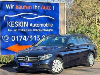 Gebraucht Mercedes C220 Avantgarde 170 PS (125 kW) 2016 Blau Kombi