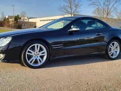 Brugt Mercedes SL350 272 HK (200 kW) 2007 Sort Cabriolet
