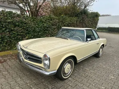 Gebraucht Mercedes SL280 170 PS (125 kW) 1969 Db 670  hellbeige Cabrio
