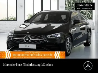 Gebraucht Mercedes CLA250e AMG Line Premium Plus 163 PS (119 kW) 2025 Schwarz Coupé