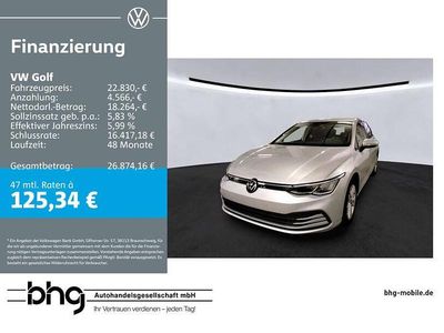 Gebraucht VW Golf VIII Life 116 PS (85 kW) 2023 Reflexsilber metallic Limousine