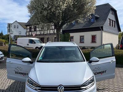 Gebraucht VW Golf Sportsvan Join 110 PS (80 kW) 2018 Weiß Van / Kleinbus