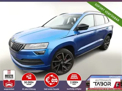 Gebraucht Skoda Karoq SportLine 150 PS (110 kW) 2020 Blau SUV