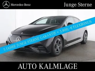Gebraucht Mercedes EQE300 AMG line 180 kW (245 PS) 2025 Lack obsidianschwarz Limousine