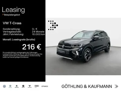 Gebraucht VW T-Cross R-line 150 PS (110 kW) 2025 Deep black perleffekt SUV