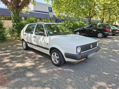 Gebraucht VW Golf II 95 PS (69 kW) 1990 Weiß Kleinwagen