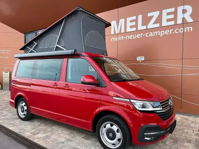 Gebraucht VW California California 204 PS (150 kW) 2021 Kirschrot Van