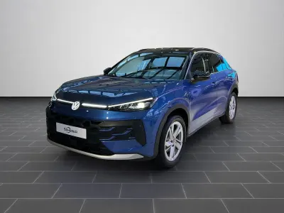 Gebraucht VW T-Roc 150 PS (110 kW) 2026 Celestial blue metallic / schwarz uni (metallic) SUV