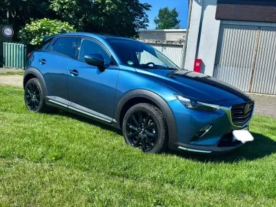 Gebraucht Mazda CX-3 Sports-Line 116 PS (85 kW) 2019 Blau SUV