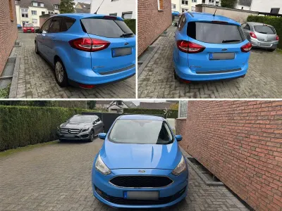 Gebraucht Ford C-MAX Ambiente 101 PS (74 kW) 2016 Blau Van / Kleinbus