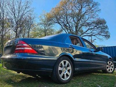 Brugt Mercedes S430 279 HK (205 kW) 2001 Blå Sedan
