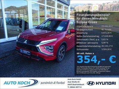 Gebraucht Mitsubishi Eclipse Cross Intro Edition 188 PS (138 kW) 2022 Rot SUV