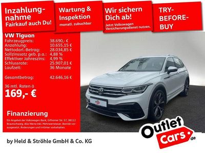 Second-hand VW Tiguan R 320 CP (235 kW) 2023 Alb SUV