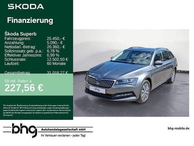 Gebraucht Skoda Superb Ambition 200 PS (147 kW) 2022 Grau Kombi