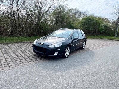 Gebraucht Peugeot 407 125 PS (91 kW) 2008 Schwarz Kombi