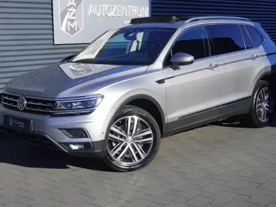 Gebraucht VW Tiguan Allspace Highline 239 PS (175 kW) 2019 Pyrit silber metallic SUV