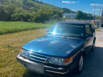 Gebraucht Saab 900 Cabriolet 144 PS (105 kW) 1992 Blau Cabrio
