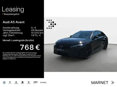Neu Audi A5 Sport 367 PS (269 kW) 2026 Mythosschwarz metallic Kombi