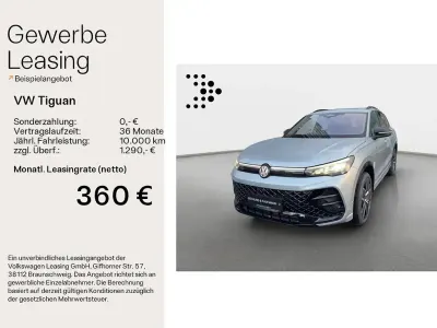 Neu VW Tiguan R-line 204 PS (150 kW) 2026 Oyster silver metallic SUV