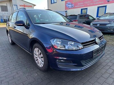 Second-hand VW Golf VII Trendline 110 CP (80 kW) 2016 Albastru Break