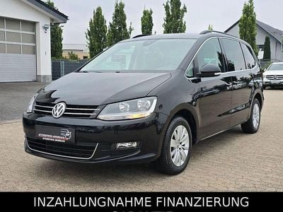 Gebraucht VW Sharan Comfortline 150 PS (110 kW) 2020 Schwarz Van / Kleinbus