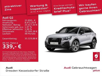 Gebraucht Audi Q2 Ambiente 116 PS (85 kW) 2025 Florettsilber metallic SUV