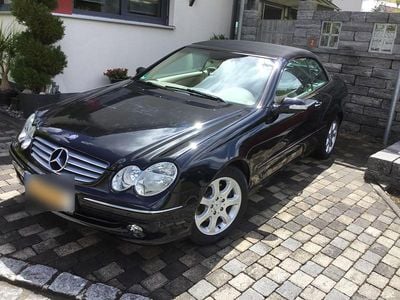 Gebraucht Mercedes CLK200 Elegance 163 PS (119 kW) 2003 Schwarz Cabrio