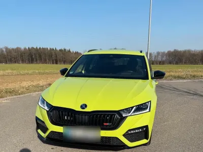 Gebraucht Skoda Octavia RS 245 PS (180 kW) 2023 Grün Kombi