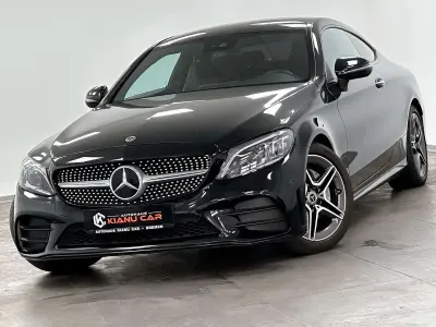 Gebraucht Mercedes C200 AMG line 184 PS (135 kW) 2019 Schwarz Coupé
