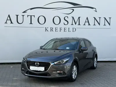 Gebraucht Mazda 3 Exclusive-Line 120 PS (88 kW) 2018 Machine gray Limousine