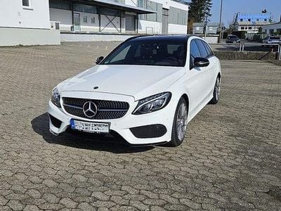 Gebraucht Mercedes C400 AMG line 333 PS (244 kW) 2018 Weiß Limousine