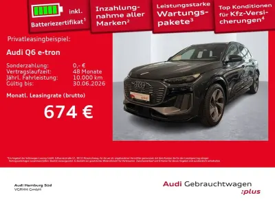 Używany Audi Q6 e-tron S-Line 225 kW (306 KM) 2025 Szary SUV