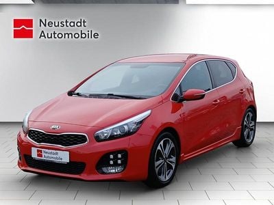 Gebraucht Kia Ceed GT-Line 120 PS (88 kW) 2016 Trackrot Kleinwagen