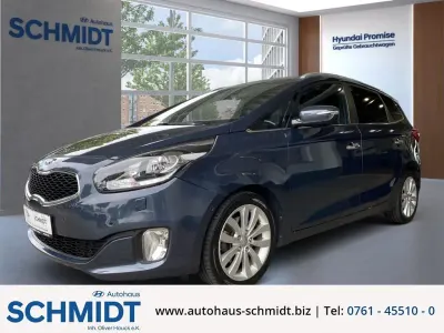 Gebraucht Kia Carens Spirit 141 PS (103 kW) 2016 Newport blue Van / Kleinbus