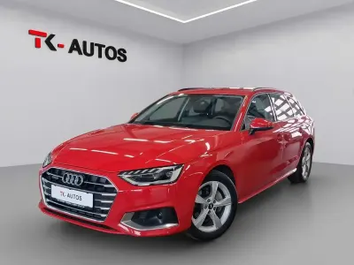 Używany Audi A4 204 KM (150 kW) 2021 Czerwony Kombi
