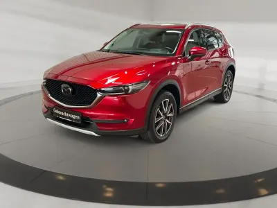 Gebraucht Mazda CX-5 Sports-Line 194 PS (142 kW) 2018 Soul red crystal m SUV