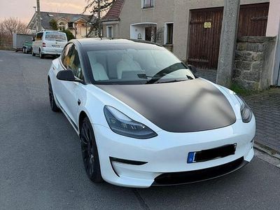 Gebraucht Tesla Model 3 Performance 377 kW (513 PS) 2022 Weiß Limousine