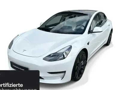 Gebraucht Tesla Model 3 Performance 377 kW (513 PS) 2022 Weiß Limousine