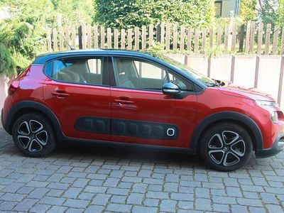 Używany Citroën C3 Shine 82 KM (60 kW) 2018 Czerwony Hatchback