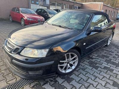 Gebraucht Saab 9-3 Cabriolet Aero 209 PS (153 kW) 2004 Obsidianschwarz metallic Cabrio